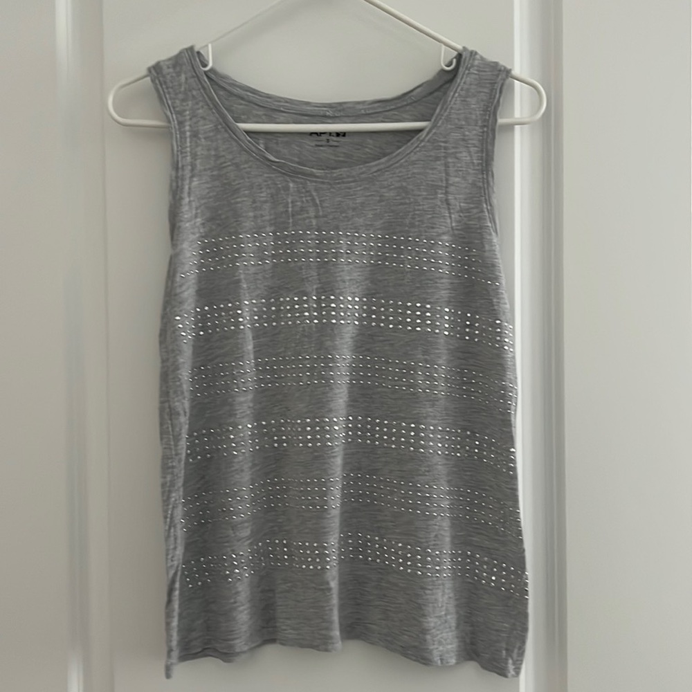 Tank top with sparkles size S
